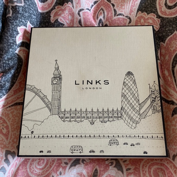 Links London Jewelry Box Logo Etching - Picture 1 of 6